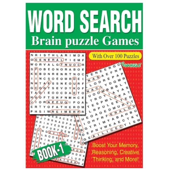 Word Search Book 1 & 2 Assorted Designs P2112 (Parcel Rate)