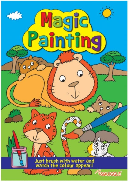 Children's Craft Magic Painting Book 1 & 2 A4 Size P2165 A  (Large Letter Rate)