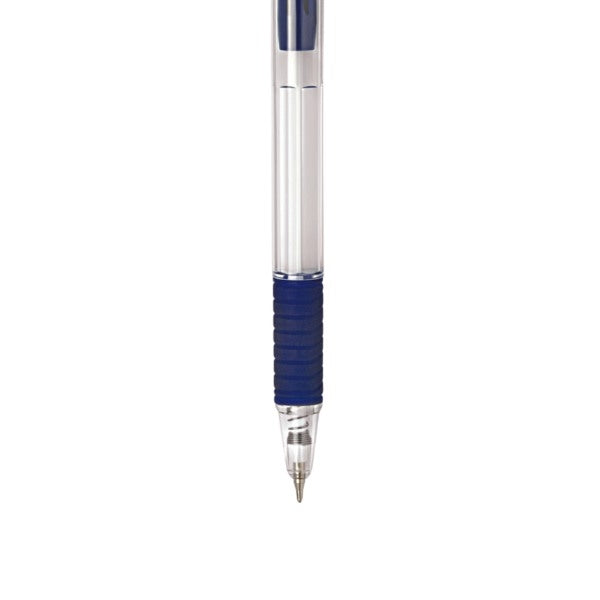 Retractable Ballpoint Pens 6pk Blue Ink P3090 (Parcel Rate)