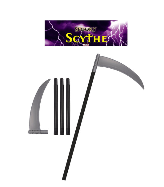 Halloween Festive Scythe Devils Toys Scary Festive Fun 4 Pack 110cm V41125 (Parcel Rate)