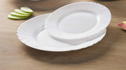 Ceramic Dining Plate 6'' LXP60 (Parcel Rate)