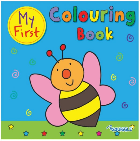 My First Colouring Books 4 Assorted Designs 21 x 21 cm P2852 (Parcel Rate)