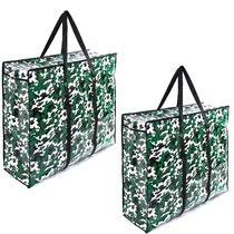 Durane Extra Large Plastic Laundry Carrying Bag 80 x 24 x 60cm Assorted Designs 9687 (Parcel Rate)