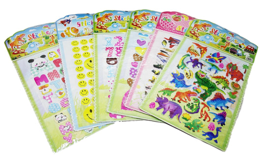 Children's Stationery Stickers Assorted Designs 5361 (Parcel Rate)