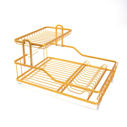 Durane Alu Dish Drainer Rack Copper Yellow 10583 (Parcel Rate)