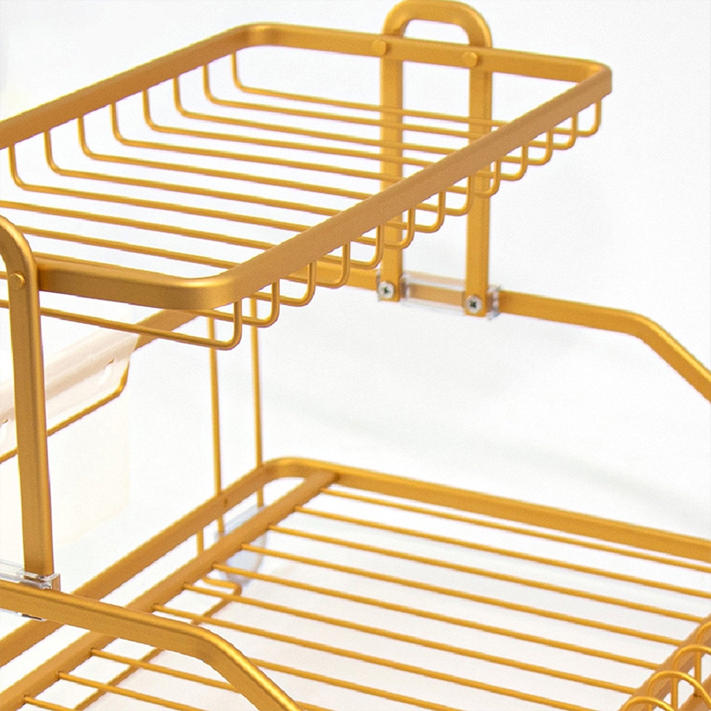 Durane Alu Dish Drainer Rack Copper Yellow 10583 (Parcel Rate)