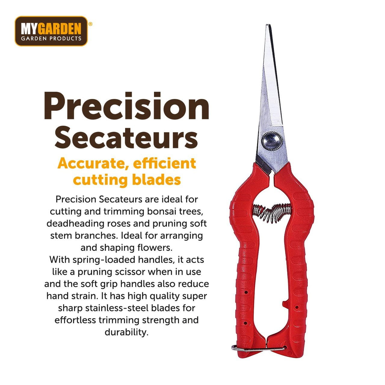 Garden Precision Secateurs 1163 (Parcel Rate)