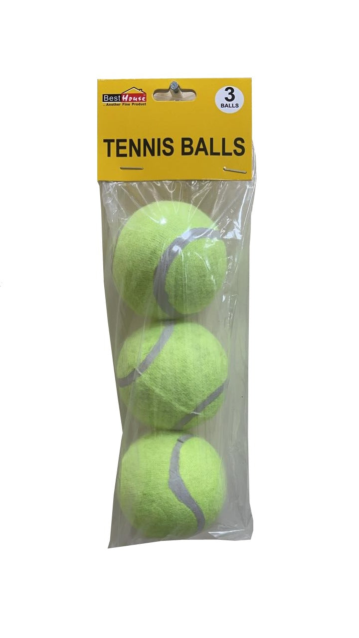 Tennis Balls Pack of 3 BB482 (Parcel Rate)